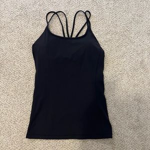 Lululemon black tank top
